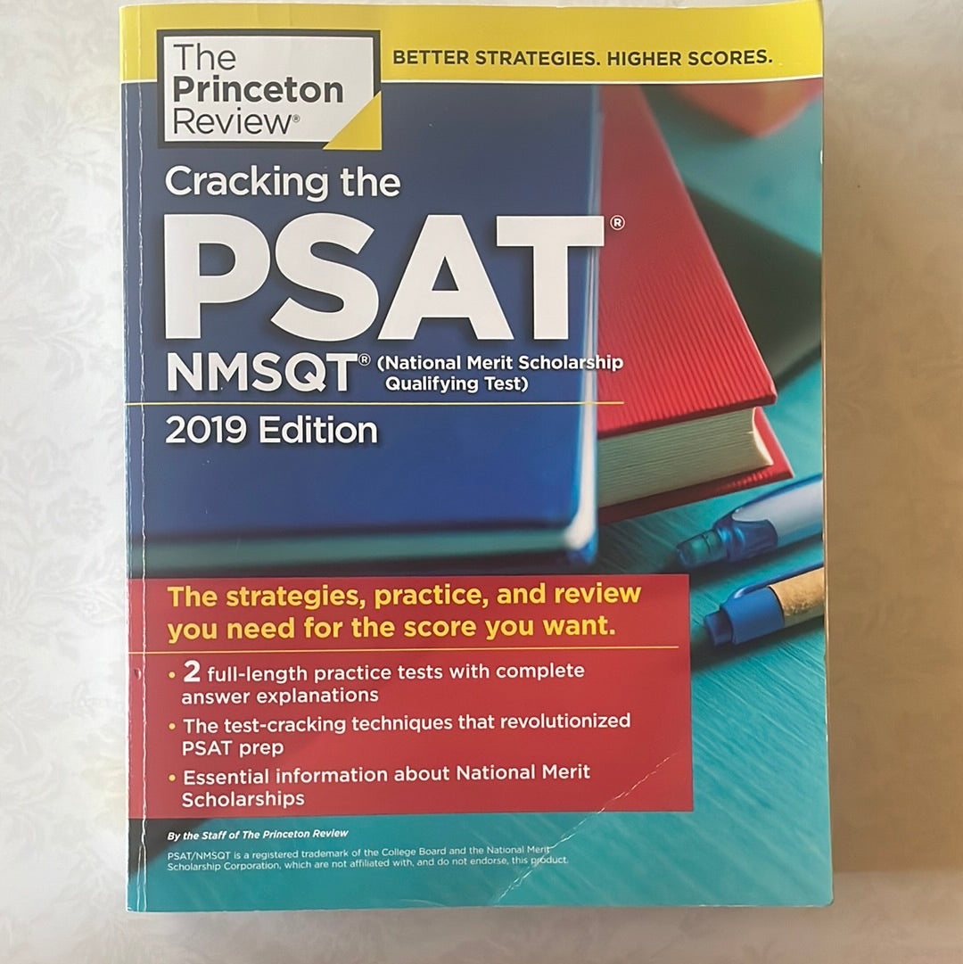 Cracking the PSAT/NMSQT with 2 Practice Tests, 2019 Edition: The Strategies, Practice, and Review You Need for the Score You Want (College Test Preparation)