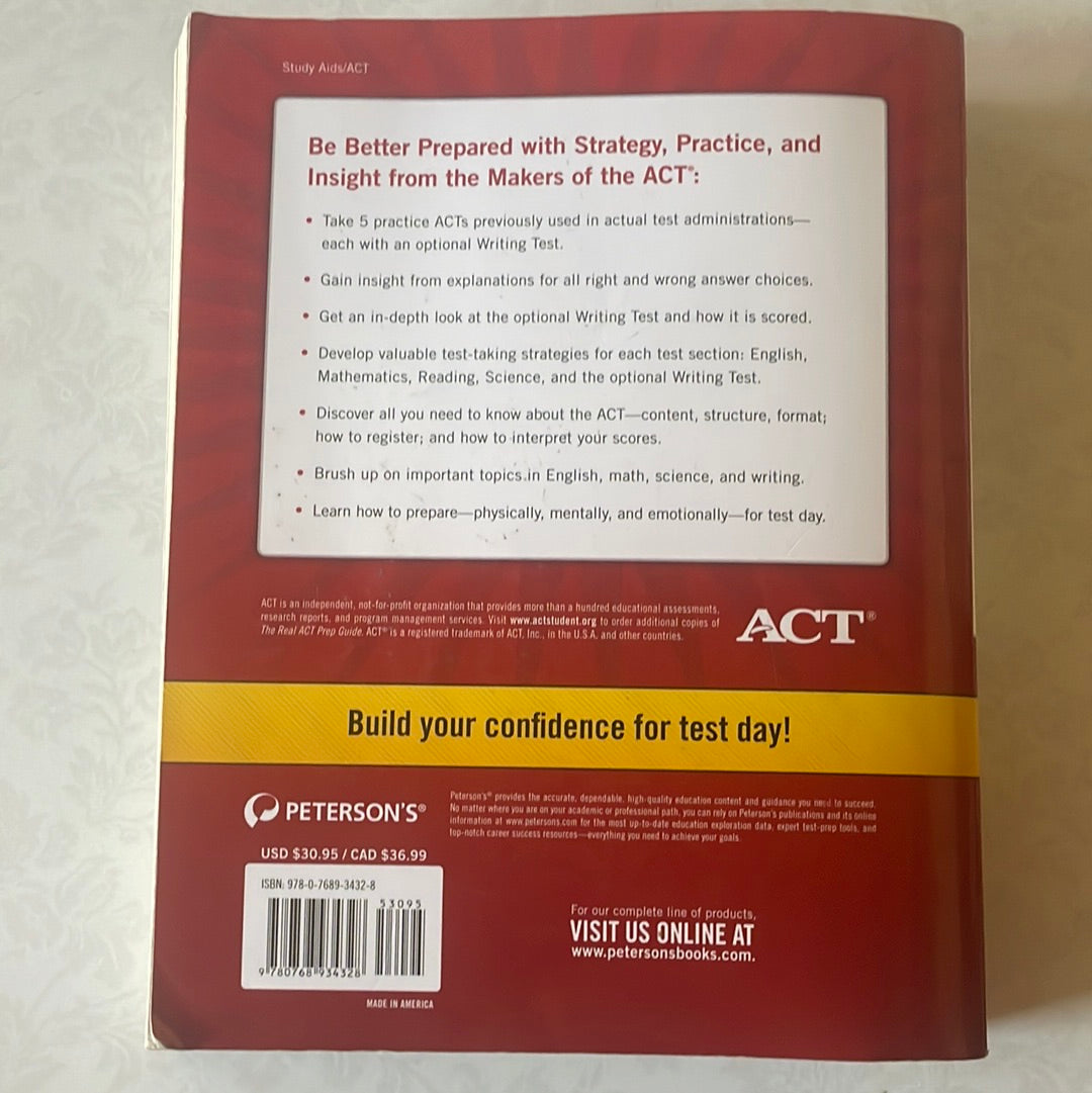 The Real ACT Prep Guide - 3rd Edition