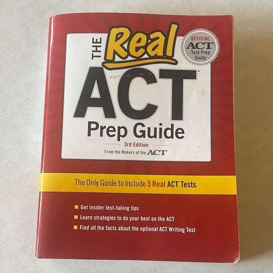 The Real ACT Prep Guide - 3rd Edition